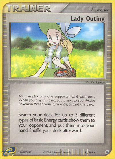 Lady Outing (83/109) [EX: Ruby & Sapphire] | Good Games Cannington