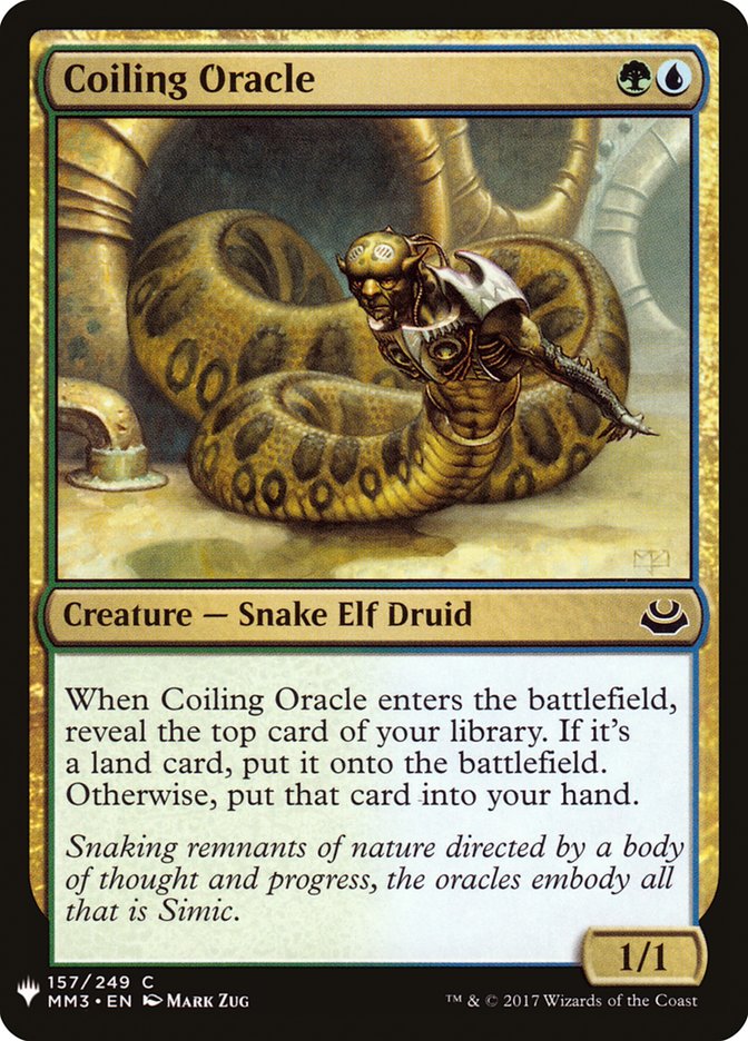 Coiling Oracle [Mystery Booster] | Good Games Cannington
