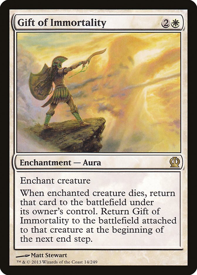 Gift of Immortality 14/249 (Theros)  - Foil | Good Games Cannington