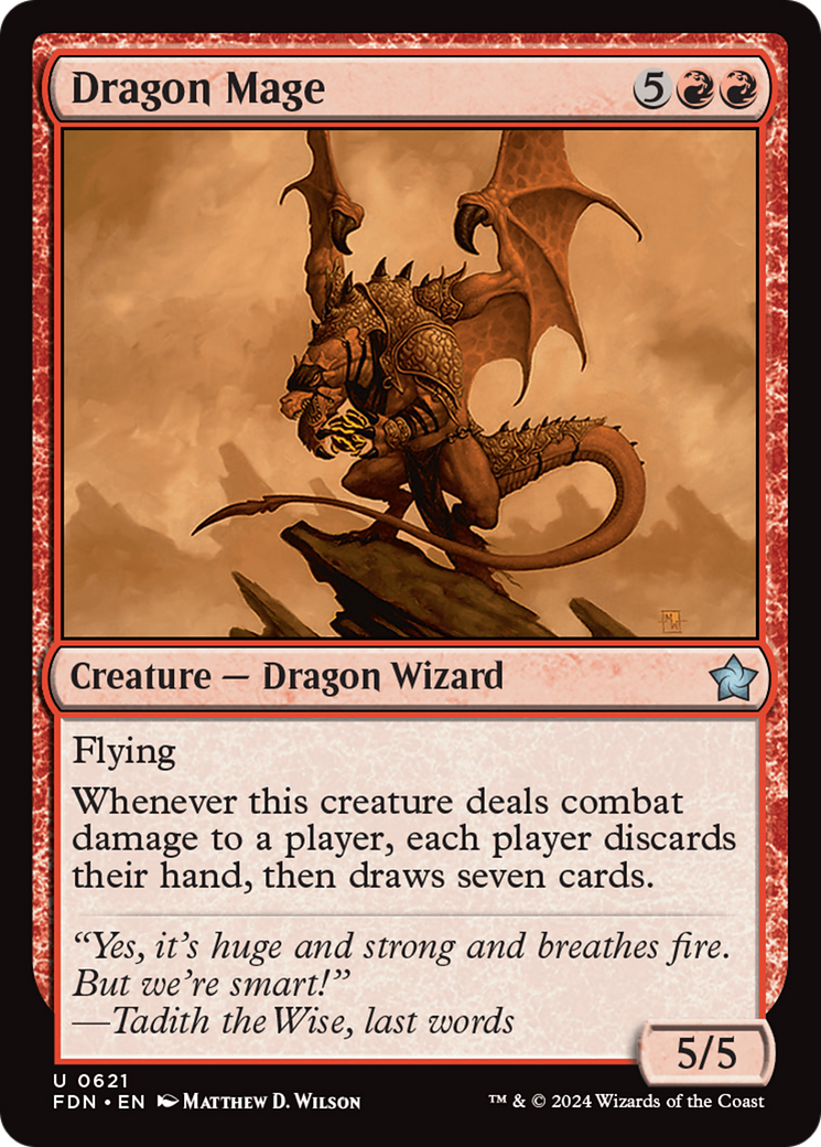 Dragon Mage [Foundations] | Good Games Cannington