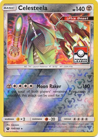 Celesteela (100/168) (League Promo) [Sun & Moon: Celestial Storm] | Good Games Cannington