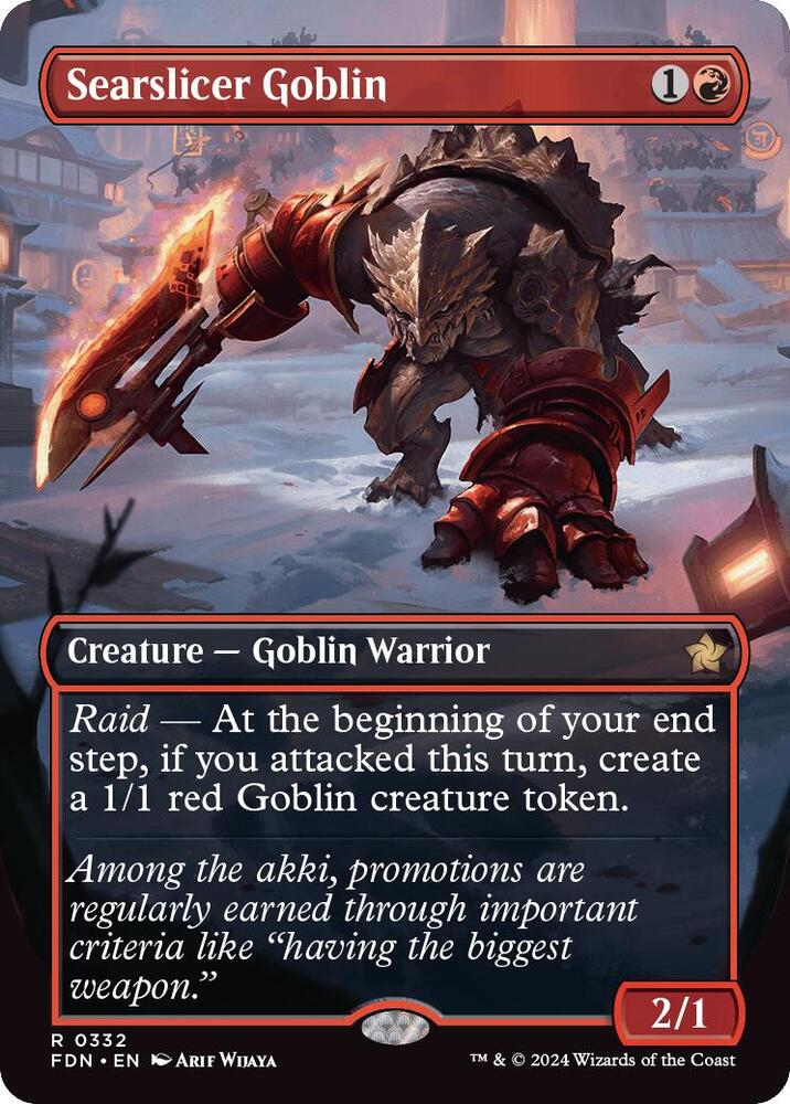 Searslicer Goblin 332 (Foundations)  | Good Games Cannington