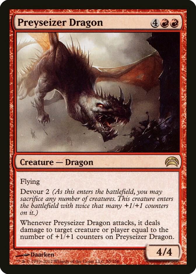 Preyseizer Dragon 50/156 (Planechase 2012)  | Good Games Cannington