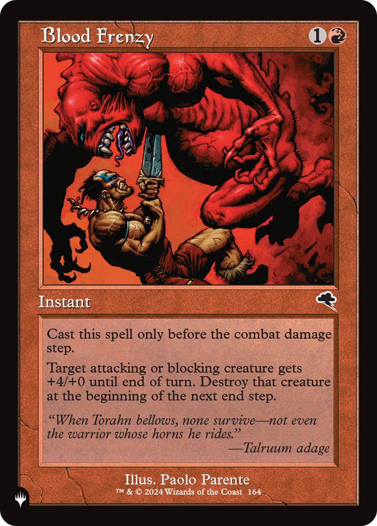 Blood Frenzy [The List] | Good Games Cannington