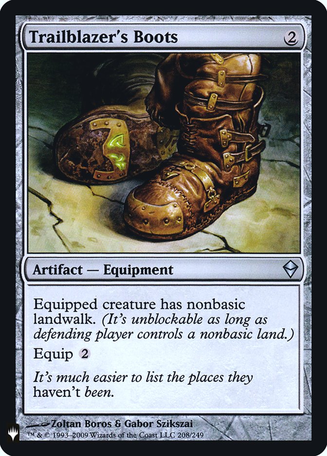 Trailblazer's Boots [Mystery Booster] | Good Games Cannington
