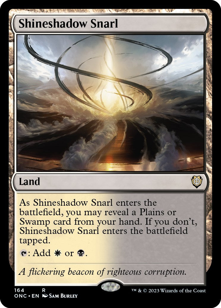 Shineshadow Snarl [Phyrexia: All Will Be One Commander] | Good Games Cannington