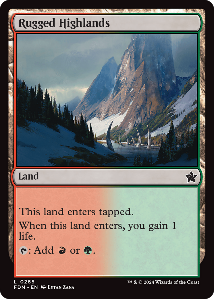 Rugged Highlands [Foundations] | Good Games Cannington