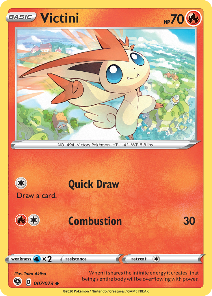 Victini (007/073) [Sword & Shield: Champion's Path] | Good Games Cannington