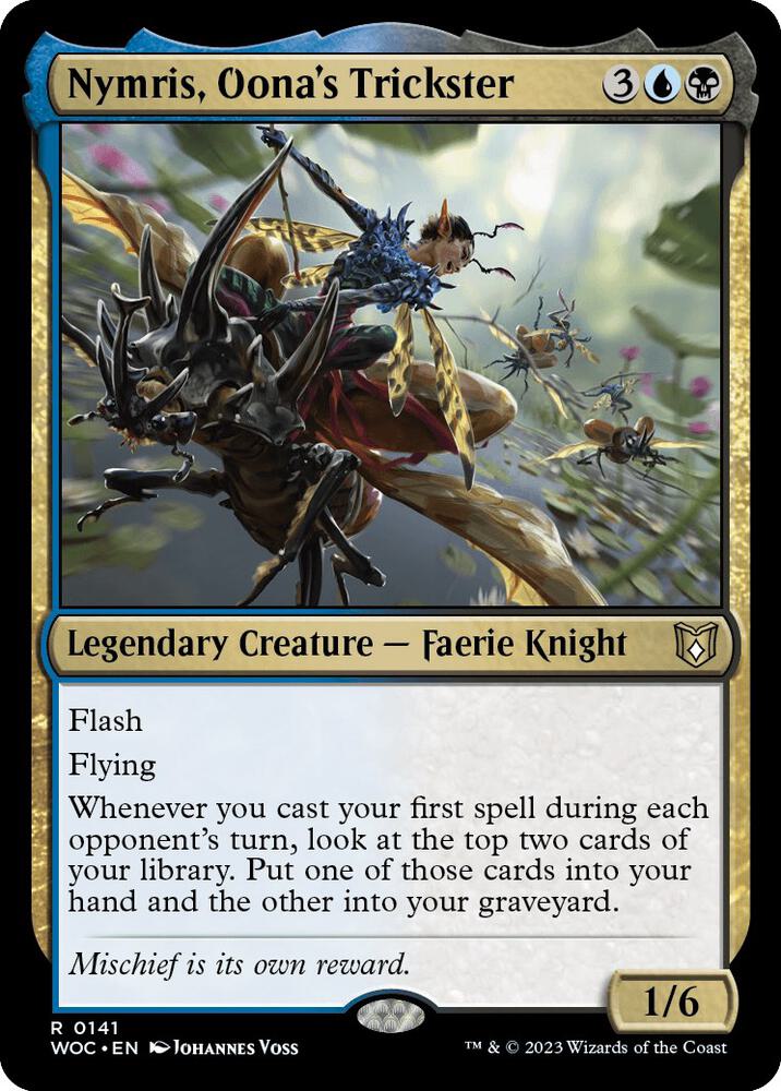 Nymris, Oona's Trickster 141 (Commander: Wilds of Eldraine)  | Good Games Cannington