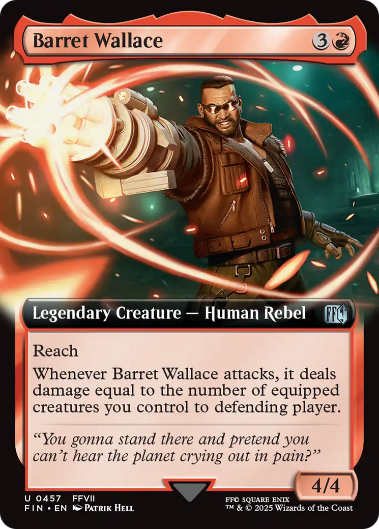 Barret Wallace (Extended Art) [FINAL FANTASY] | Good Games Cannington