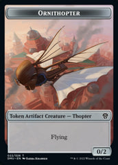 Bird (002) // Ornithopter Double-Sided Token [Dominaria United Tokens] | Good Games Cannington