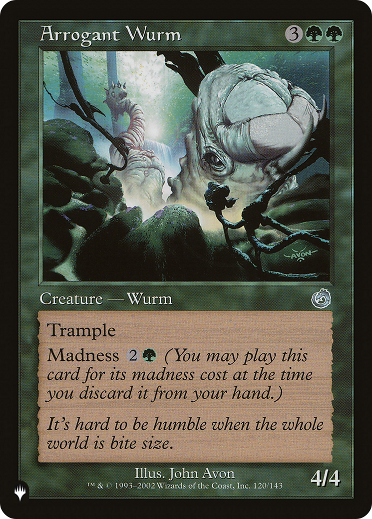 Arrogant Wurm [The List] | Good Games Cannington