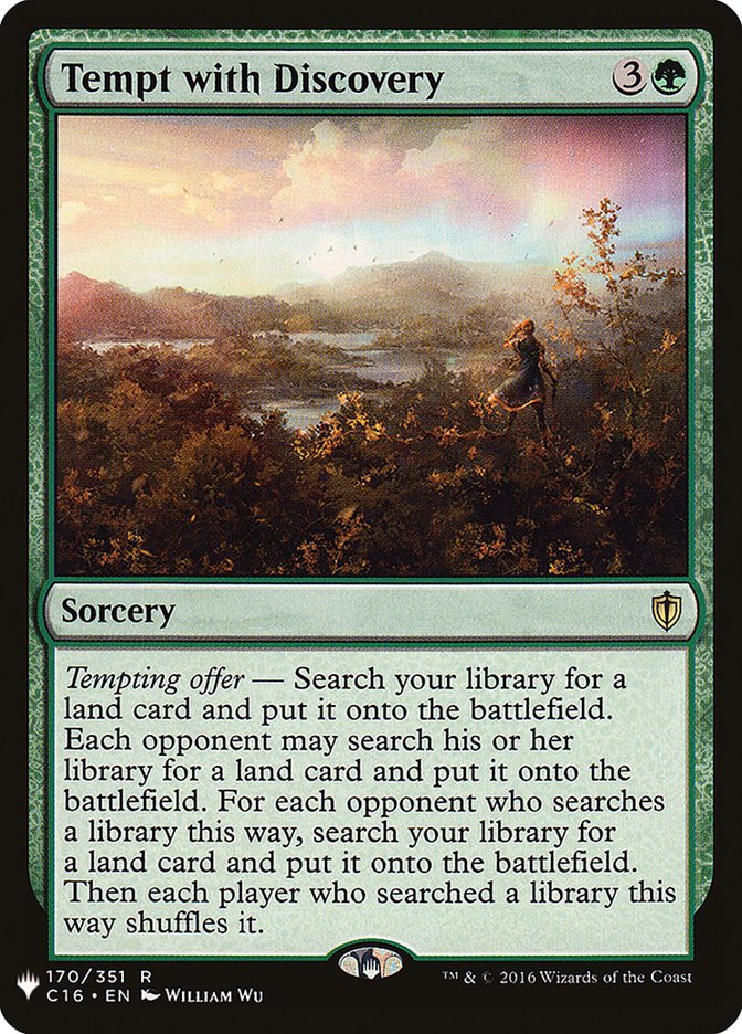 Tempt with Discovery [Mystery Booster] | Good Games Cannington