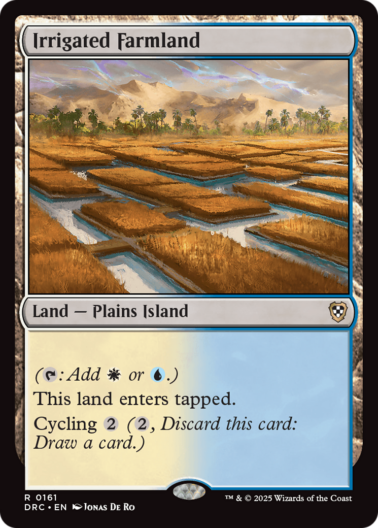 Irrigated Farmland [Aetherdrift Commander] | Good Games Cannington