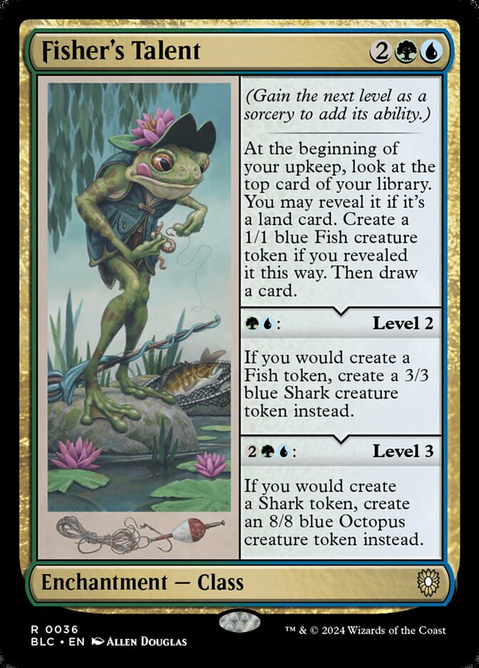 Fisher's Talent 36 (Commander: Bloomburrow)  | Good Games Cannington