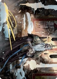 Narfi, Betrayer King Art Card (Gold-Stamped Signature) [Kaldheim Art Series] | Good Games Cannington