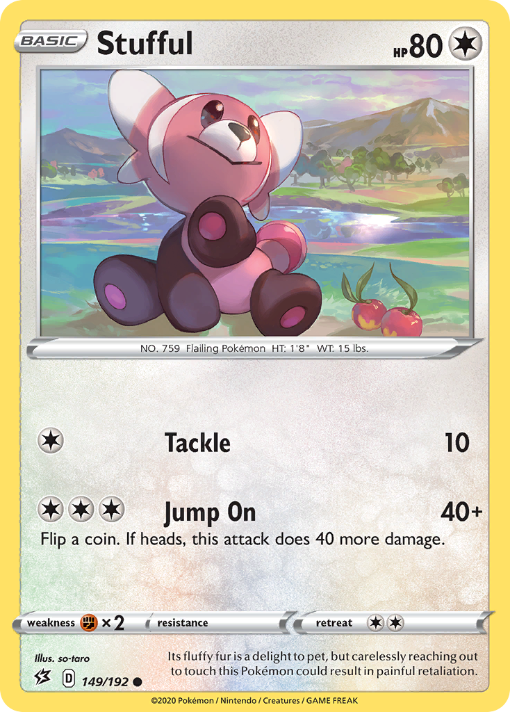 Stufful (149/192) [Sword & Shield: Rebel Clash] | Good Games Cannington