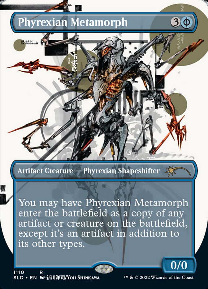 Phyrexian Metamorph (Borderless) [Secret Lair Drop Series] | Good Games Cannington