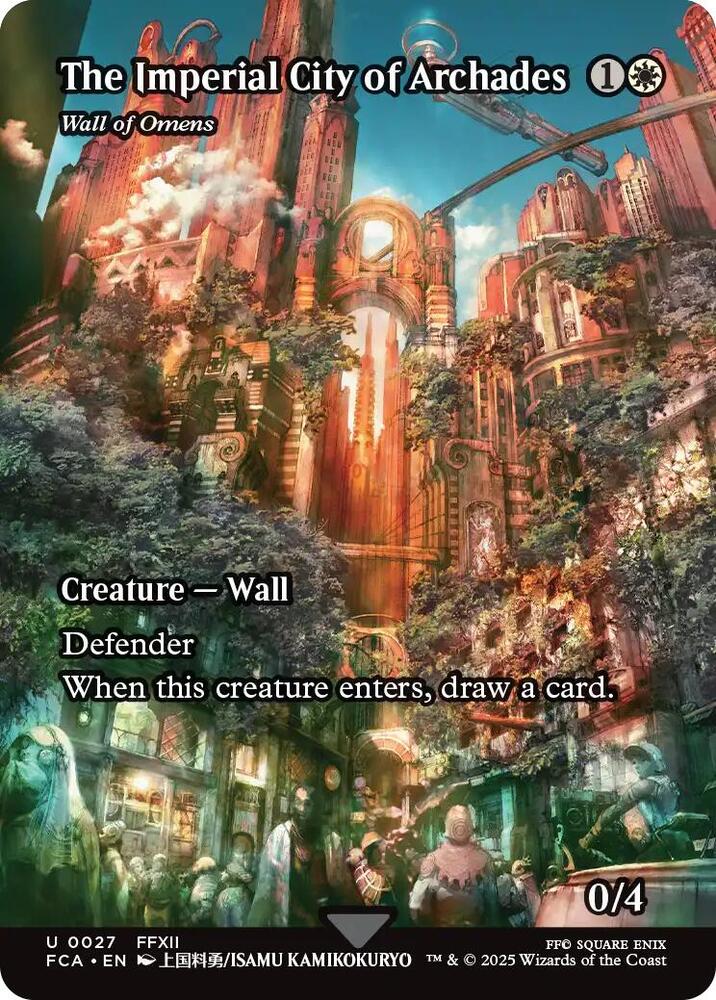 The Imperial City of Archades - Wall of Omens 27/64 (FINAL FANTASY: Through the Ages)  - Showcase | Good Games Cannington