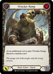 Wrecker Romp (Yellow) [U-WTR030] (Welcome to Rathe Unlimited)  Unlimited Rainbow Foil | Good Games Cannington