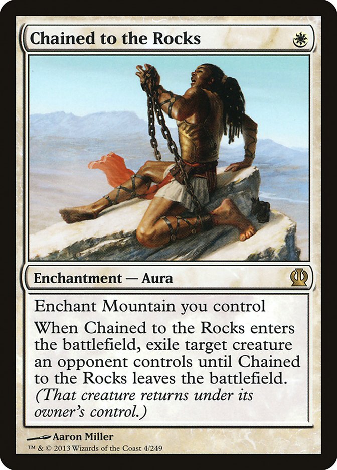 Chained to the Rocks 4/249 (Theros)  | Good Games Cannington