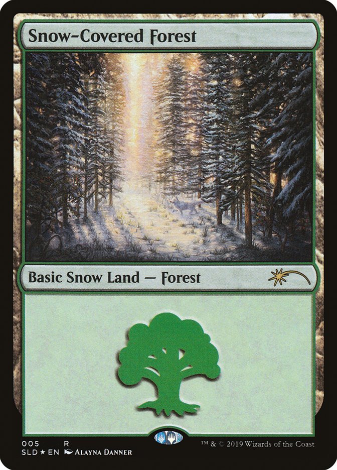 Snow-Covered Forest (005) [Secret Lair Drop Series] | Good Games Cannington