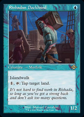 Rishadan Dockhand (Retro Foil Etched) [Modern Horizons 2] | Good Games Cannington