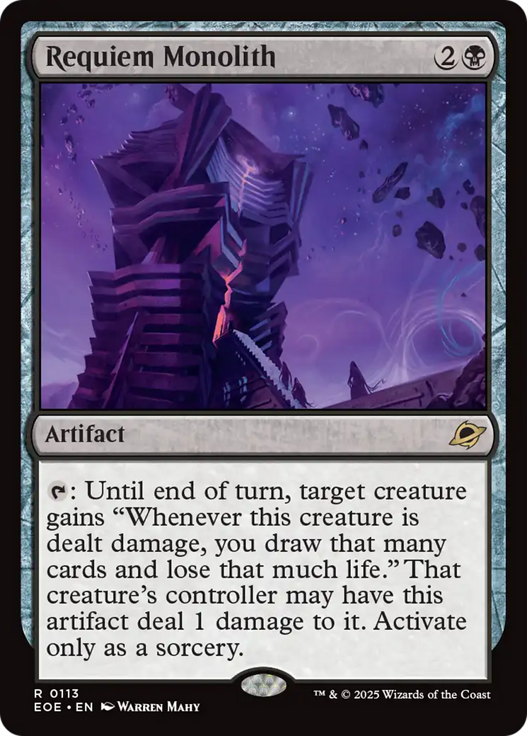 Requiem Monolith [Edge of Eternities] | Good Games Cannington