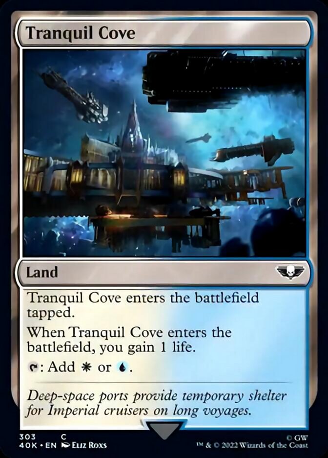 Tranquil Cove (Surge Foil) [Warhammer 40,000] | Good Games Cannington