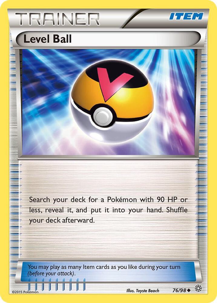 Level Ball 76/98 (XY - Ancient Origins)  | Good Games Cannington