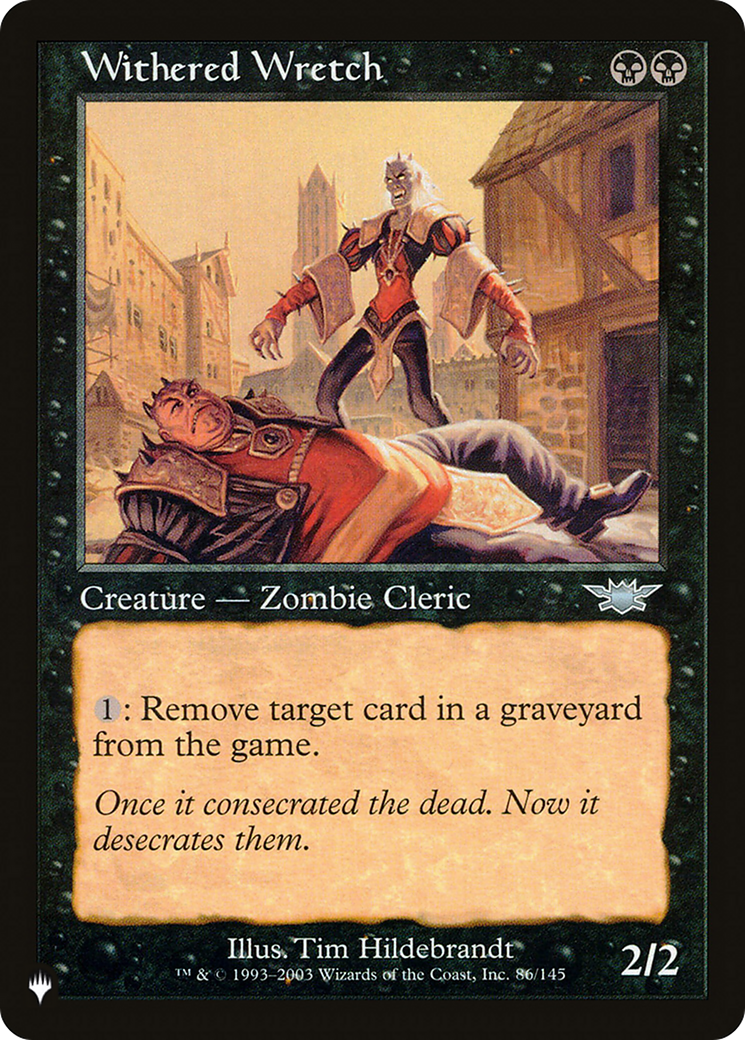 Withered Wretch [The List] | Good Games Cannington
