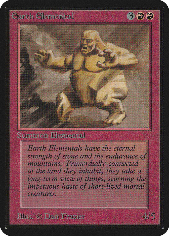 Earth Elemental [Alpha Edition] | Good Games Cannington