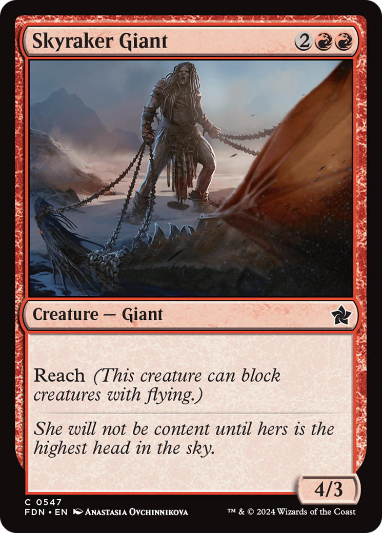 Skyraker Giant [Foundations] | Good Games Cannington