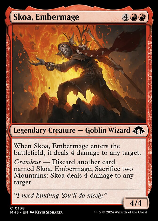 Skoa, Embermage 138 (Modern Horizons 3)  | Good Games Cannington