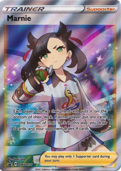 Marnie (SWSH121) [Sword & Shield: Black Star Promos] | Good Games Cannington