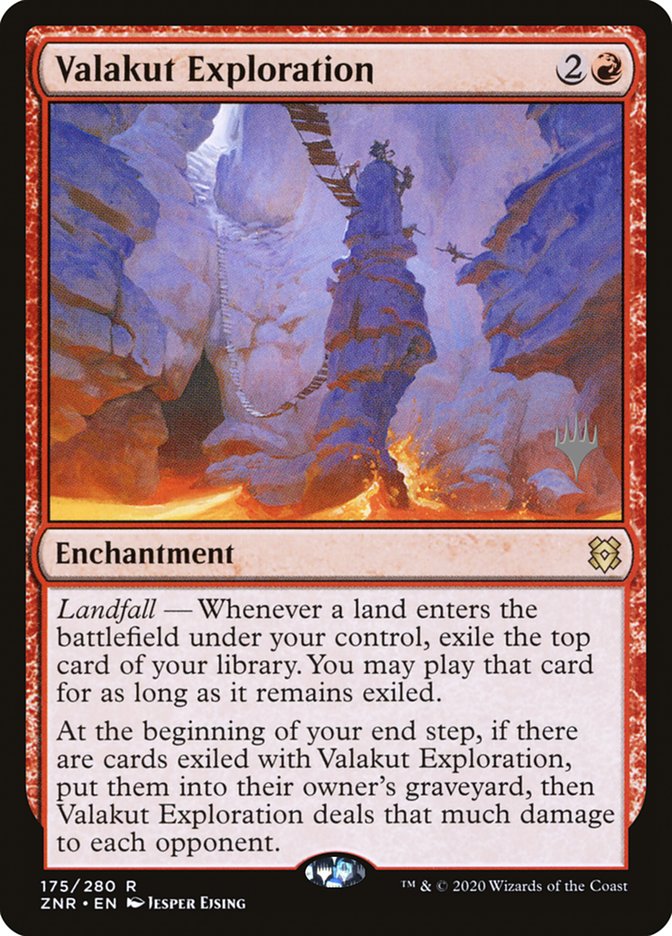 Valakut Exploration (Promo Pack) [Zendikar Rising Promos] | Good Games Cannington