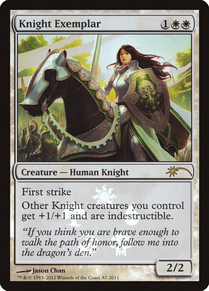 Knight Exemplar [Resale Promos] | Good Games Cannington