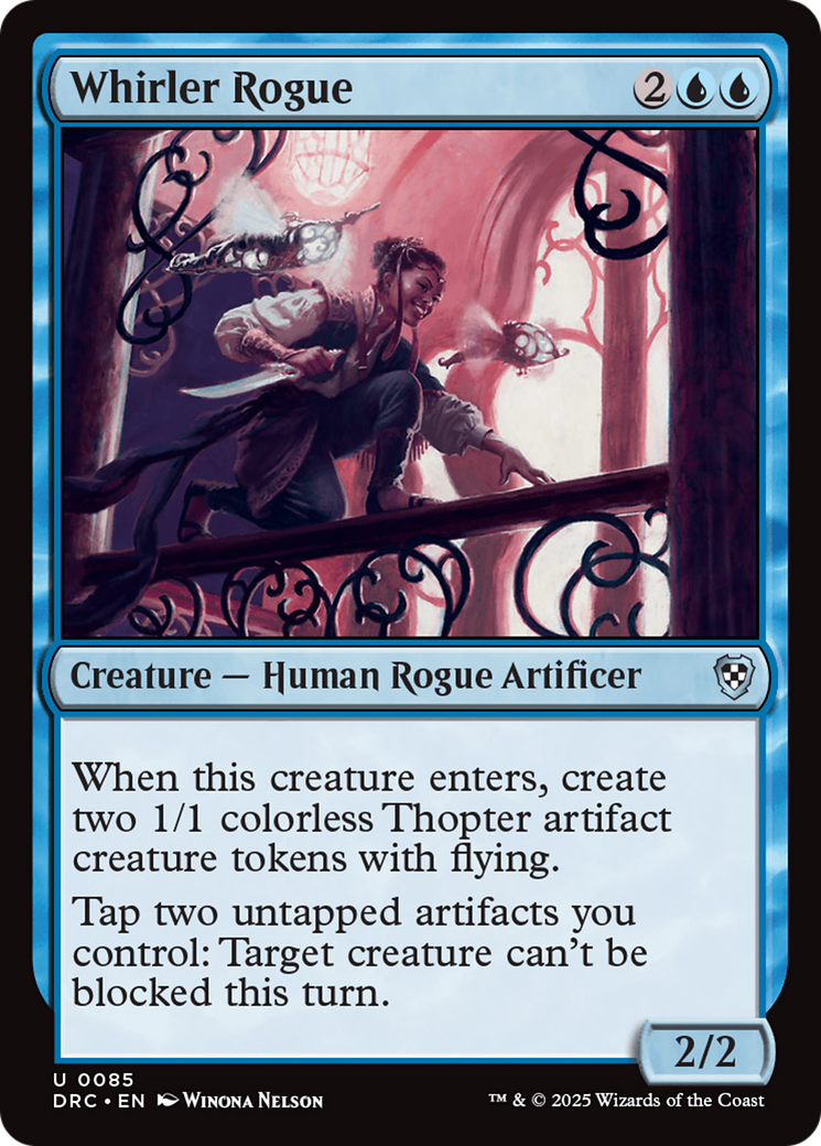 Whirler Rogue [Aetherdrift Commander] | Good Games Cannington