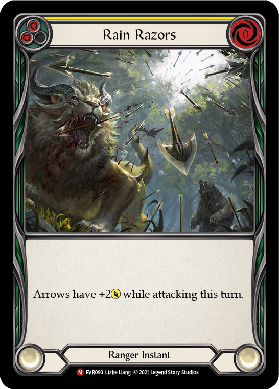 Rain Razors [EVR090] (Everfest)  1st Edition Normal | Good Games Cannington