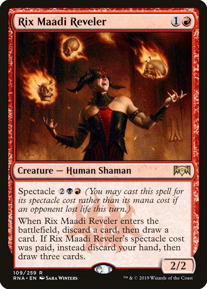 Rix Maadi Reveler 109/259 (Ravnica Allegiance)  | Good Games Cannington