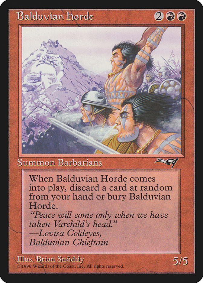 Balduvian Horde [Alliances] | Good Games Cannington