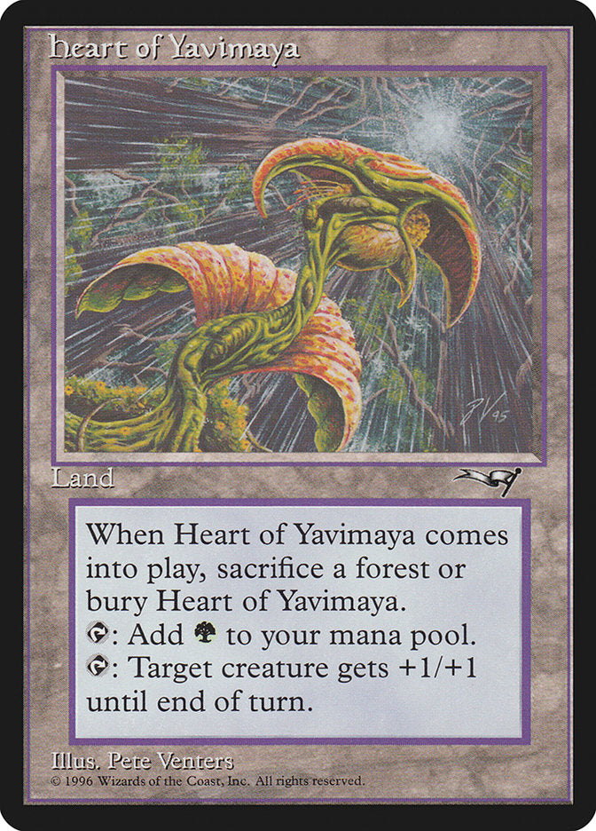 Heart of Yavimaya [Alliances] | Good Games Cannington