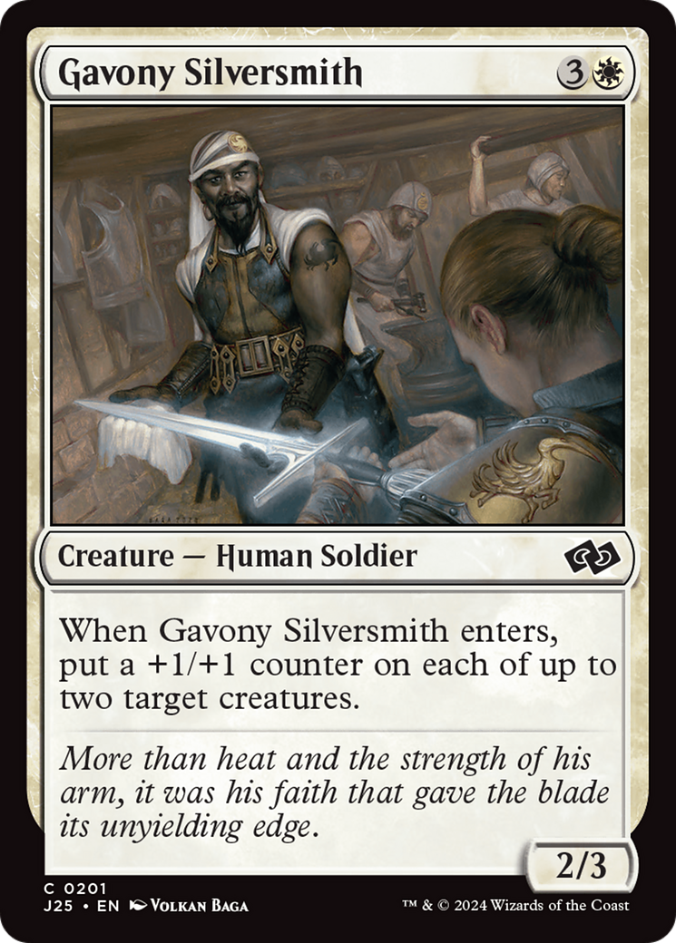 Gavony Silversmith [Foundations Jumpstart] | Good Games Cannington
