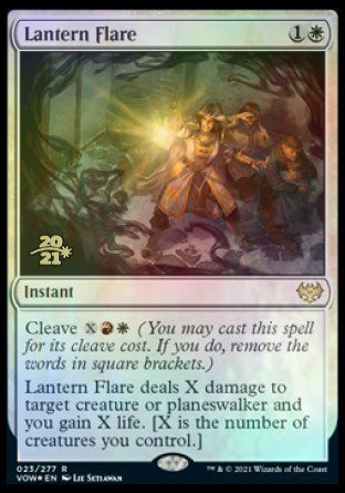 Lantern Flare [Innistrad: Crimson Vow Prerelease Promos] | Good Games Cannington