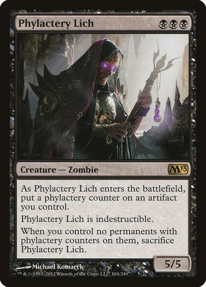 Phylactery Lich 104 (Magic 2013 (M13))  | Good Games Cannington
