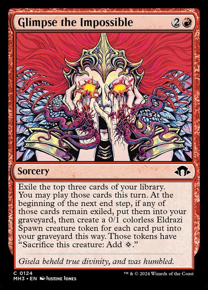 Glimpse the Impossible 124 (Modern Horizons 3)  | Good Games Cannington