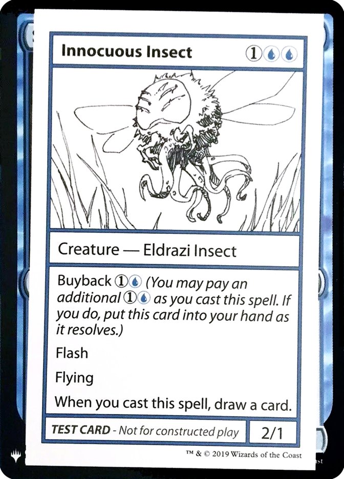 Innocuous Insect [Mystery Booster Playtest Cards] | Good Games Cannington