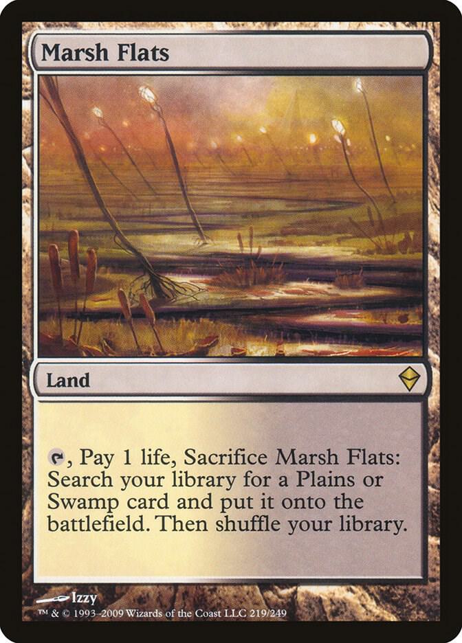 Marsh Flats 219/249 (Zendikar)  | Good Games Cannington