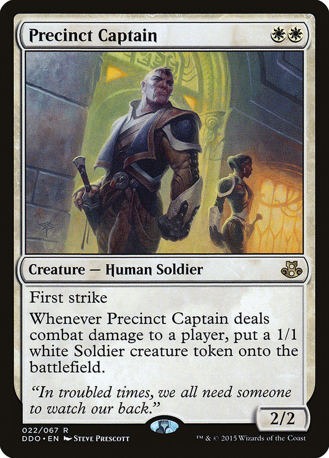 Precinct Captain [Duel Decks: Elspeth vs. Kiora] | Good Games Cannington
