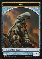 Myr // Pentavite Double-Sided Token [Commander 2014 Tokens] | Good Games Cannington
